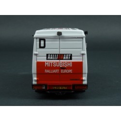 Mercedes Benz 814 D Rally Assistance Mitsubishi Ralliart Europe 1990 (RAC Rallye) model 1:43 IXO Models RAC345X