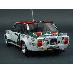 Fiat 131 Abarth Nr.7 (2nd Place) Rally Acropolis 1978 model 1:24 IXO MODELS 24RAL003B