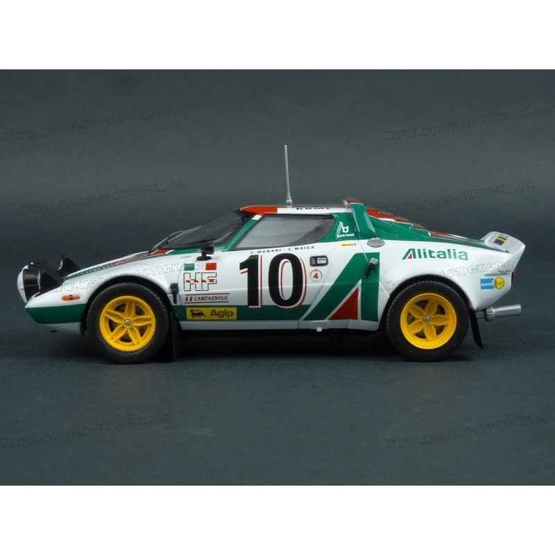 Lancia Stratos HF Nr.10 Winner Rallye Monte Carlo 1976, IXO Models