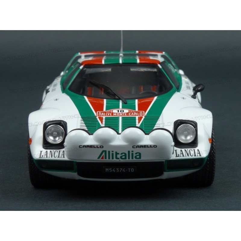 Lancia Stratos HF N°10 Monte Carlo 1976 – HPI Racing 8238, 1/43, Zamac (occasion, En Boîte)