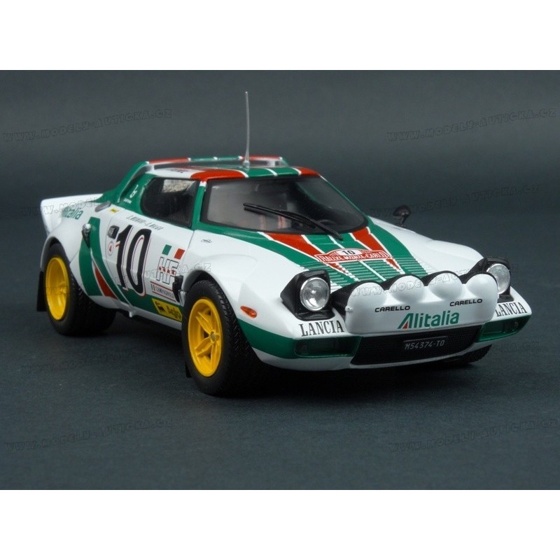 Spark S9084 Lancia Stratos HF N°12 - Rallye Monte Carlo 1976 (1/43) - Prévente