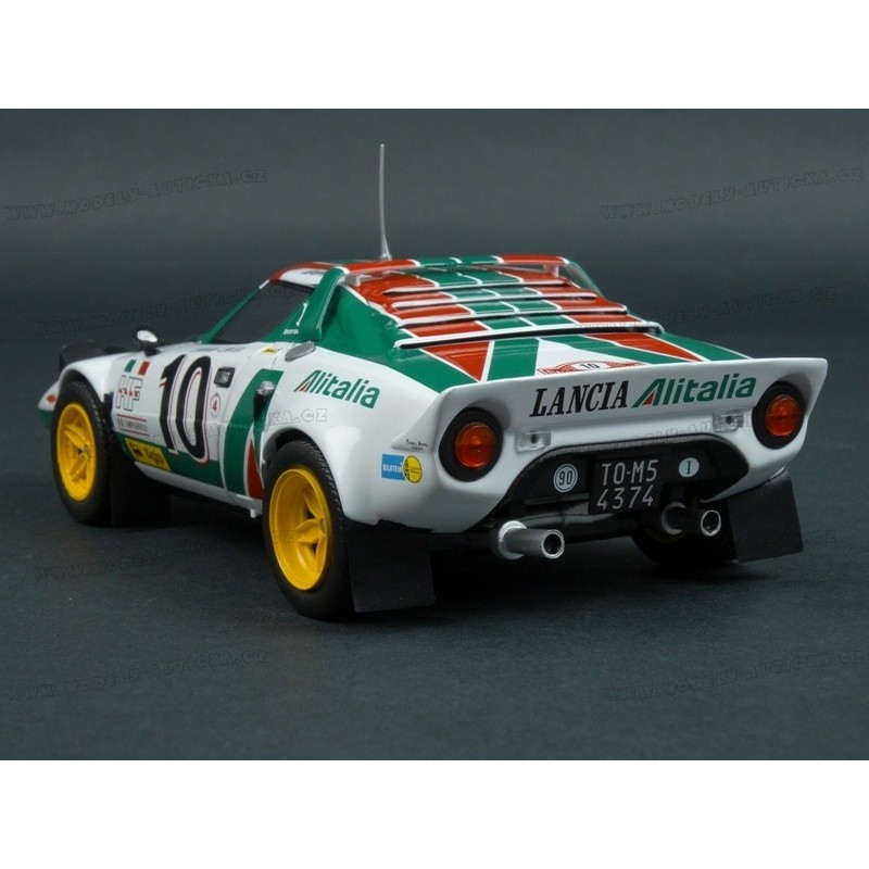 LANCIA STRATOS N°10 1er Rallye Monte Carlo 1976 Munari - SPRM001-76 - 1