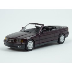 BMW (E36) 3-Series Cabriolet 1993 (Purple Met.) model 1:43 Minichamps MI-940023331