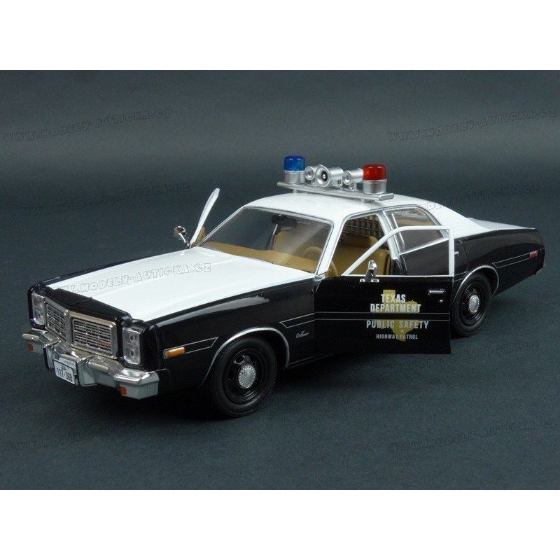 Greenlight 1:24 - Dodge Monaco 1977 - Hatchapee County Sheriff - Police (neuf)