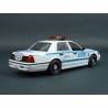 Ford Crown Victoria Police Interceptor NYPD (New York Police Department) 2011 model 1:24 GreenLight GL85513
