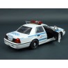 Ford Crown Victoria Police Interceptor NYPD (New York Police Department) 2011 model 1:24 GreenLight GL85513