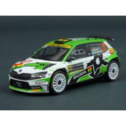 Škoda Fabia Rally 2 EVO Nr.22 Rally Monte Carlo 2021, IXO Models 1/43 scale