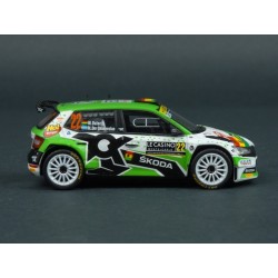 Škoda Fabia Rally 2 EVO Nr.22 Rally Monte Carlo 2021, IXO Models 1/43 scale