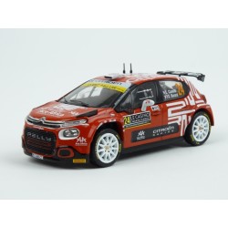 Citroen C3 Rally 2 Nr.24 Rally Monte Carlo 2021, IXO Models 1/43 scale