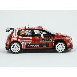 Citroen C3 Rally 2 Nr.24 Rally Monte Carlo 2021, IXO Models 1/43 scale