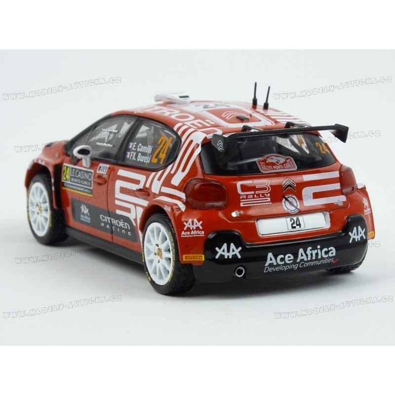 Citroën C3 Rally2 - Rallye Automobile Monte-Carlo 2022 - Camilli