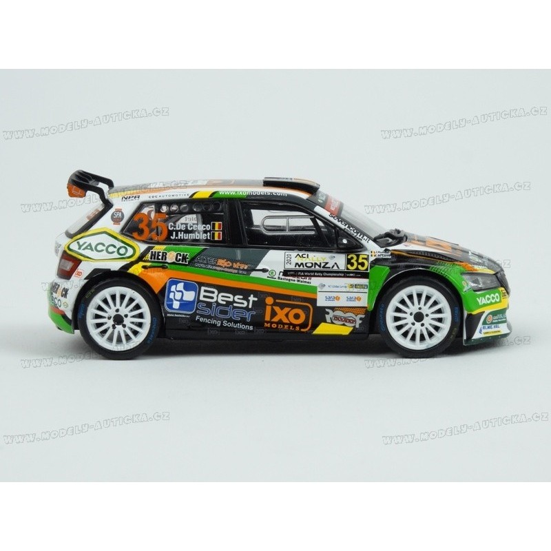 Skoda Fabia R5 Evo Rallye Monza 2020 N°23 - IXO 1/43 Zamac Neuf