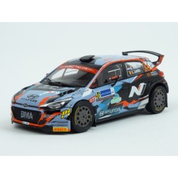 Hyundai i20 R5 Nr.36 Rallye Estonia 2020, IXO Models 1/43 scale