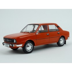 Škoda 105L 1976 (Red) model 1:24 WhiteBox WB124099