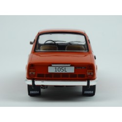 Škoda 105L 1976 (Red) model 1:24 WhiteBox WB124099