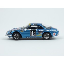 Renault Alpine A110 1600 SC Nr.19 Rallye Monte Carlo 1976 (Winner Coupe des Dames) model 1:43 Spark S6116