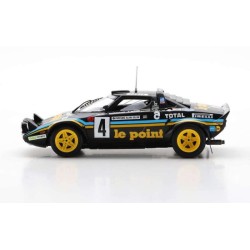 Lancia Stratos HF Nr.4 Rally Monte Carlo 1981 (6th Place), Spark 1/43 scale