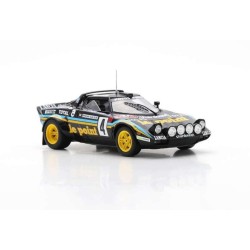 Lancia Stratos HF Nr.4 Rally Monte Carlo 1981 (6th Place), Spark 1/43 scale