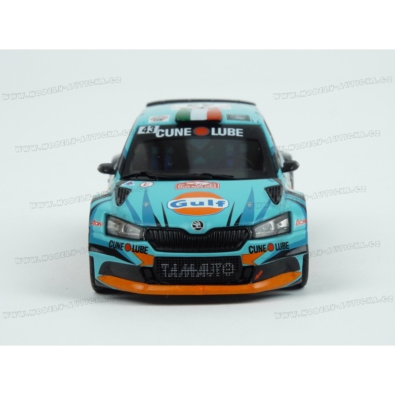 Skoda Fabia RS Rally2 #21 Rallye Monte Carlo 2025 1/43 IXO RAM977.22