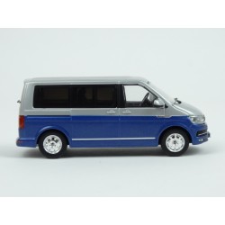 Volkswagen T6 Multivan 2017 (Blue/Silver) model 1:43 IXO Models CLC390N