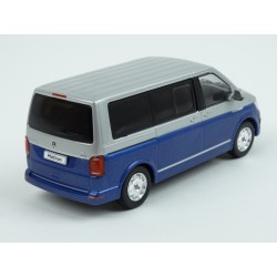 Volkswagen T6 Multivan 2017 (Blue/Silver) model 1:43 IXO Models CLC390N