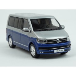 Volkswagen T6 Multivan 2017 (Blue/Silver) model 1:43 IXO Models CLC390N