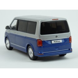 Volkswagen T6 Multivan 2017 (Blue/Silver) model 1:43 IXO Models CLC390N