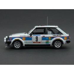 Talbot Sunbeam Lotus Nr.9 Rally Tour de Corse 1981, IXO Models 1/43 scale