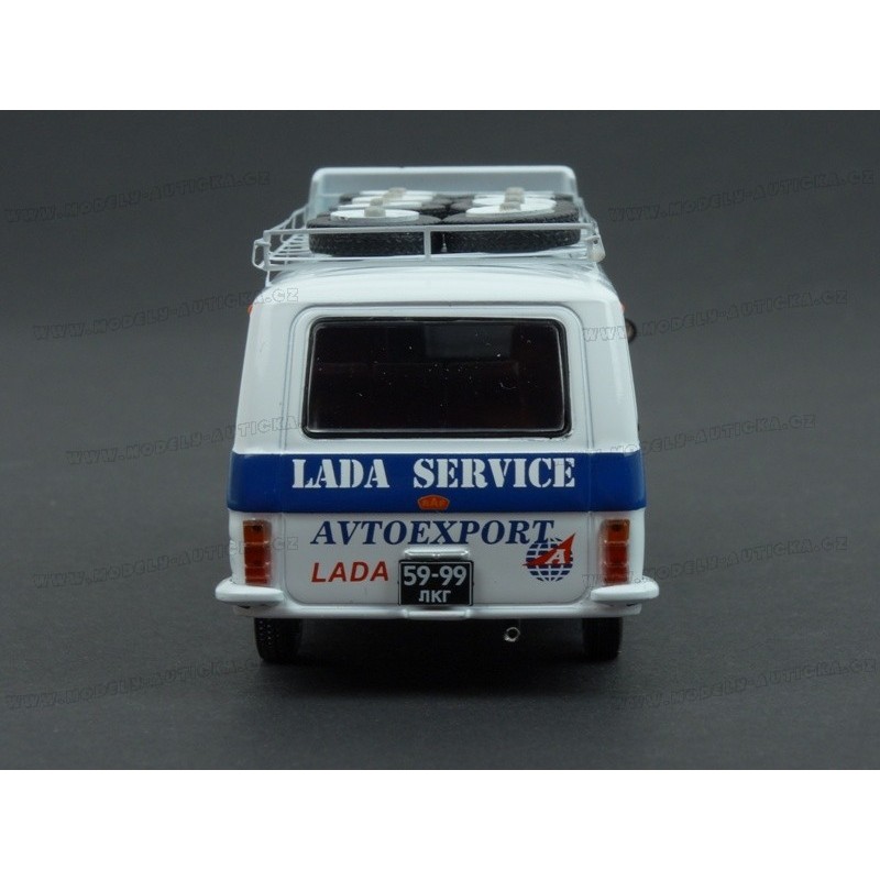 RAF 2203 LADA RALLY SERVICE ASSISTANCE AUTOEXPORT 1983 IXO RAC372X 1/43 1:43