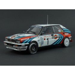 Lancia Delta Integrale 16V Nr.1 Rally Monte Carlo 1990 (3rd Place) model 1:24 IXO MODELS 24RAL012A