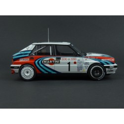 Lancia Delta Integrale 16V Nr.1 Rally Monte Carlo 1990 (3rd Place) model 1:24 IXO MODELS 24RAL012A