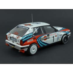 Lancia Delta Integrale 16V Nr.1 Rally Monte Carlo 1990 (3rd Place) model 1:24 IXO MODELS 24RAL012A