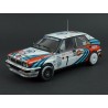 Lancia Delta Integrale 16V Nr.7 Winner Rally Monte Carlo 1990, IXO Models 1/24 scale