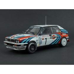 Lancia Delta Integrale 16V Nr.7 Winner Rally Monte Carlo 1990, IXO Models 1/24 scale