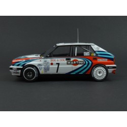 Lancia Delta Integrale 16V Nr.7 Winner Rally Monte Carlo 1990, IXO Models 1/24 scale