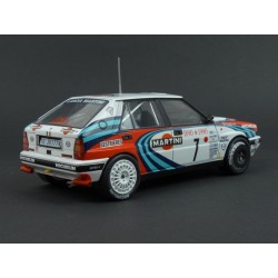 Lancia Delta Integrale 16V Nr.7 Winner Rally Monte Carlo 1990, IXO Models 1/24 scale