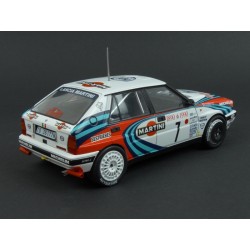 Lancia Delta Integrale 16V Nr.7 Winner Rally Monte Carlo 1990, IXO Models 1/24 scale