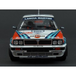 Lancia Delta Integrale 16V Nr.7 Winner Rally Monte Carlo 1990, IXO Models 1/24 scale