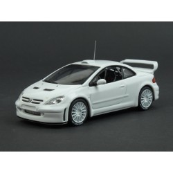 Peugeot 307 WRC Rally Spec Plain Body Version 2004, IXO Models 1/43 scale