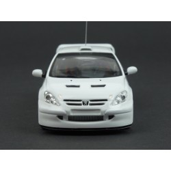 Peugeot 307 WRC Rally Spec Plain Body Version 2004, IXO Models 1/43 scale