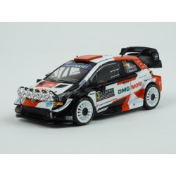 Toyota Yaris WRC Nr.33 Rally Monte Carlo 2021 (2nd Place), IXO Models 1/43 scale