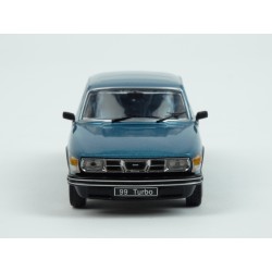 Saab 99 Turbo Combi Coupe 1977 (Blue Met.) model 1:43 IXO Models CLC393N