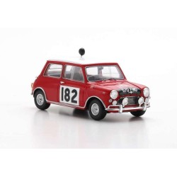 Morris Mini Cooper S Nr.182 Rally Monte Carlo 1964 (4th Place) model 1:43 Spark S1191