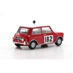 Morris Mini Cooper S Nr.182 Rally Monte Carlo 1964 (4th Place) model 1:43 Spark S1191