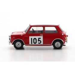 Morris Mini Cooper S Nr.105 Rally Monte Carlo 1964, Spark 1/43 scale