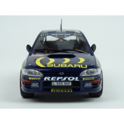 Subaru Impreza 555 Nr.5 Winner Rallye Monte Carlo 1995 model 1:24 IXO MODELS 24RAL011A