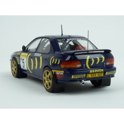 Subaru Impreza 555 Nr.5 Winner Rallye Monte Carlo 1995 model 1:24 IXO MODELS 24RAL011A