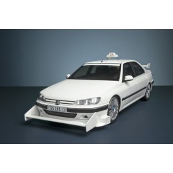 Peugeot 406 Taxi 1998 model 1:12 OttO mobile G068