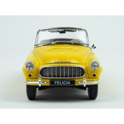 Škoda Felicia Cabriolet 1959 (Yellow) model 1:24 WhiteBox WB124118