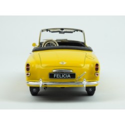 Škoda Felicia Cabriolet 1959 (Yellow) model 1:24 WhiteBox WB124118